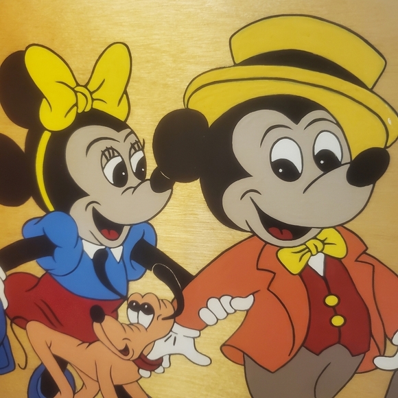 Mickey Mouse Play Fire House & Hand Painted Plaque (Toy & Decor) - Picture 6 of 11